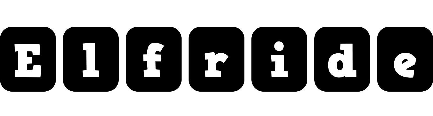 Elfride box logo