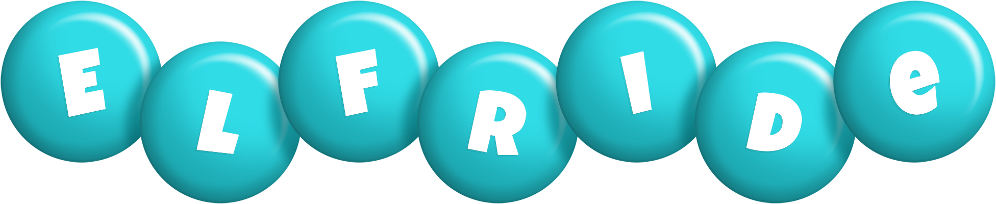 Elfride candy-azur logo