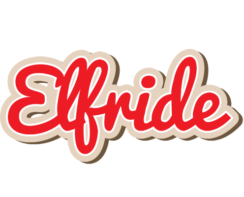 Elfride chocolate logo