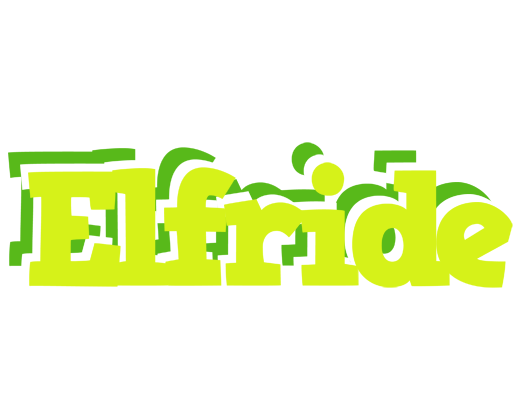Elfride citrus logo