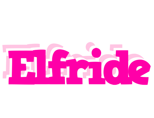 Elfride dancing logo