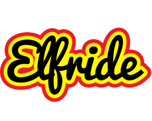 Elfride flaming logo