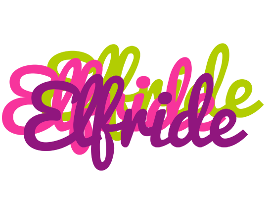 Elfride flowers logo