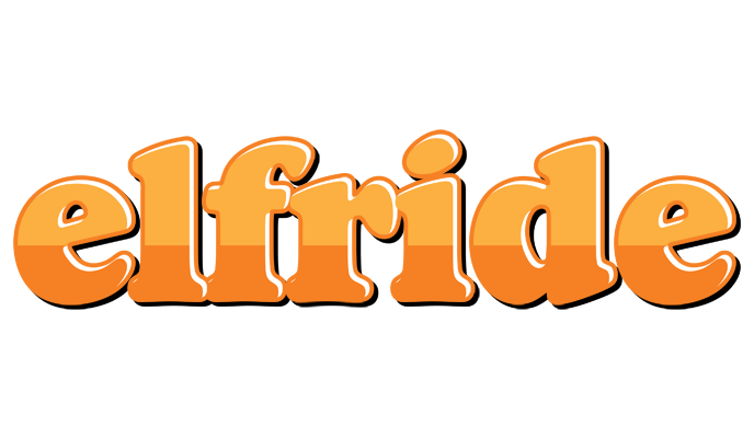 Elfride orange logo