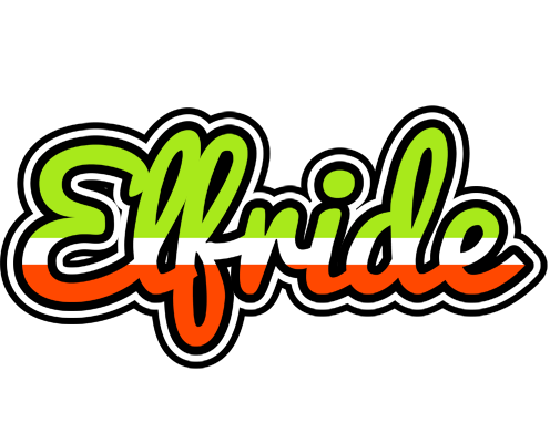 Elfride superfun logo