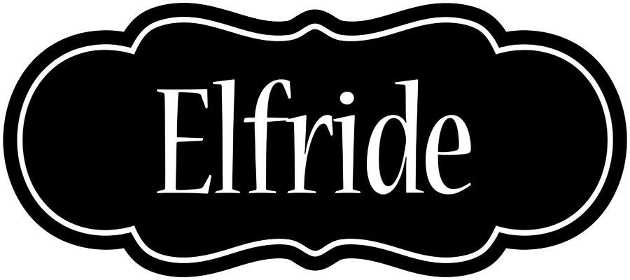 Elfride welcome logo