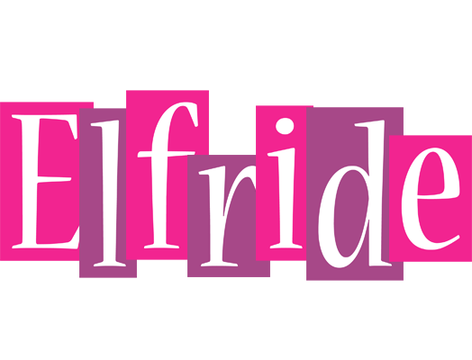 Elfride whine logo