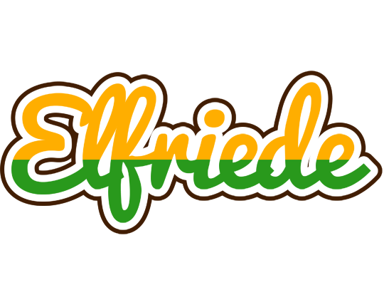 Elfriede banana logo