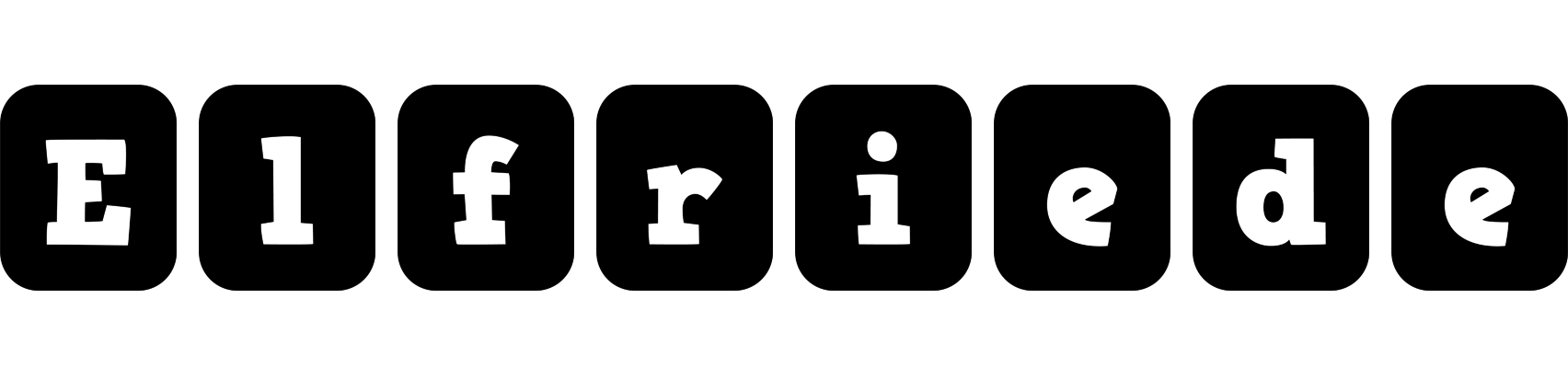 Elfriede box logo