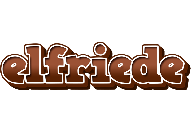Elfriede brownie logo