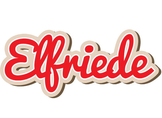 Elfriede chocolate logo