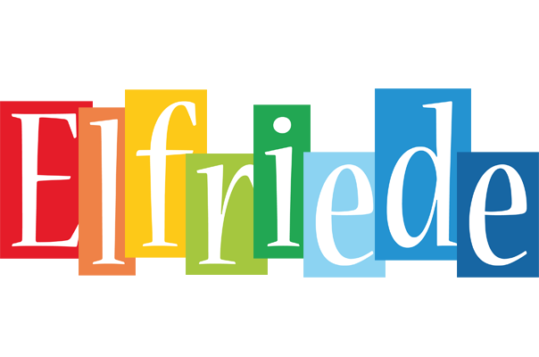 Elfriede colors logo