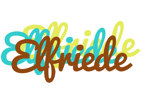 Elfriede cupcake logo