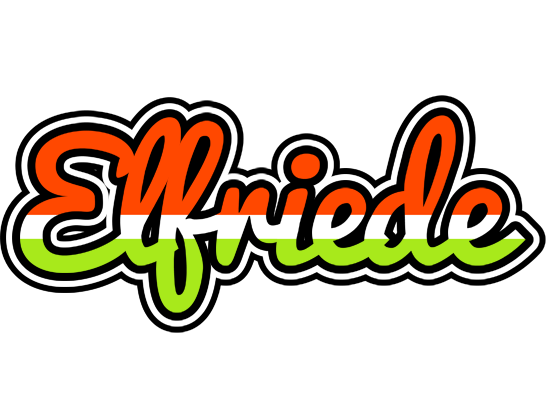 Elfriede exotic logo