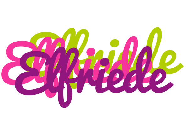 Elfriede flowers logo