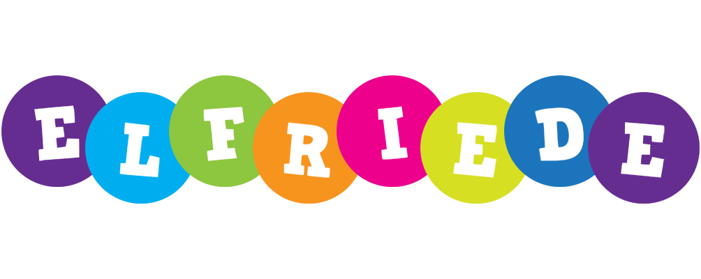 Elfriede happy logo