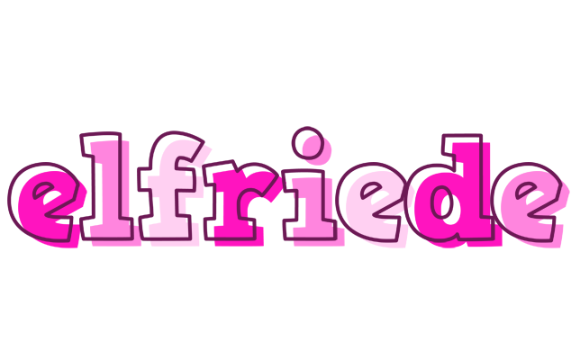 Elfriede hello logo