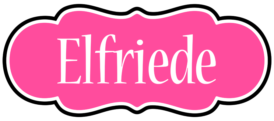 Elfriede invitation logo