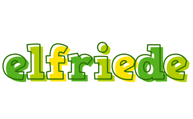 Elfriede juice logo
