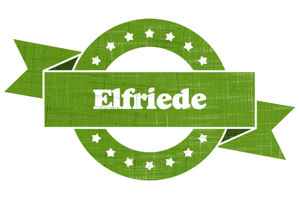 Elfriede natural logo