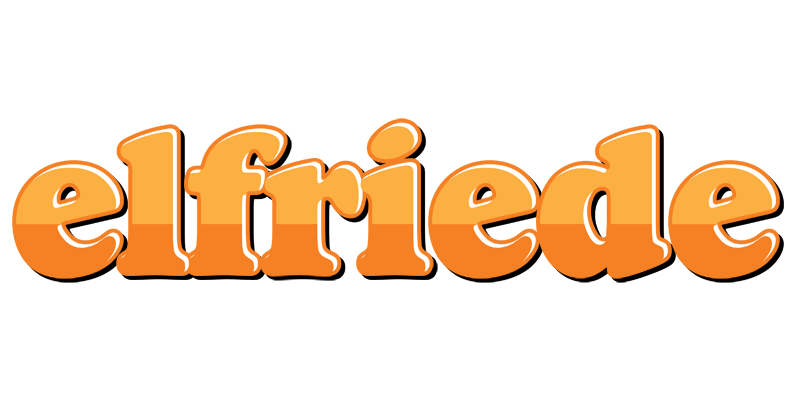 Elfriede orange logo