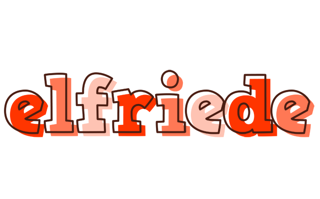 Elfriede paint logo