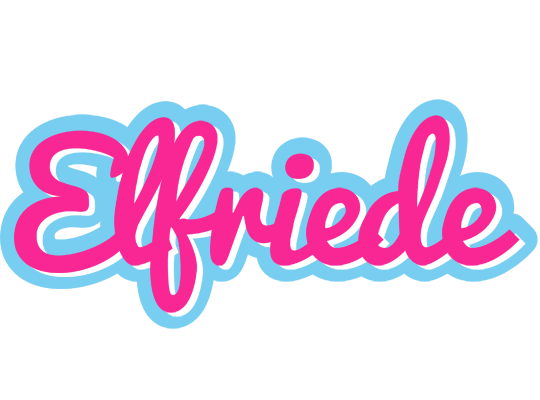 Elfriede popstar logo