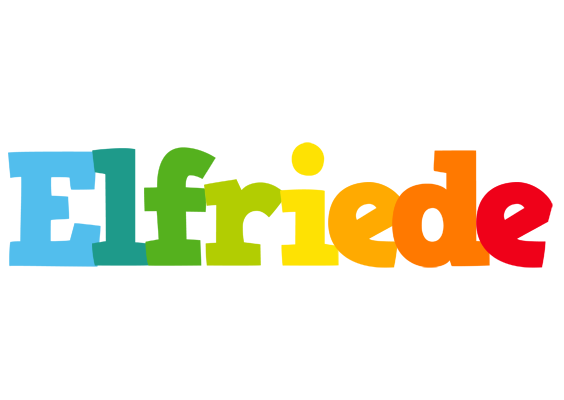 Elfriede rainbows logo