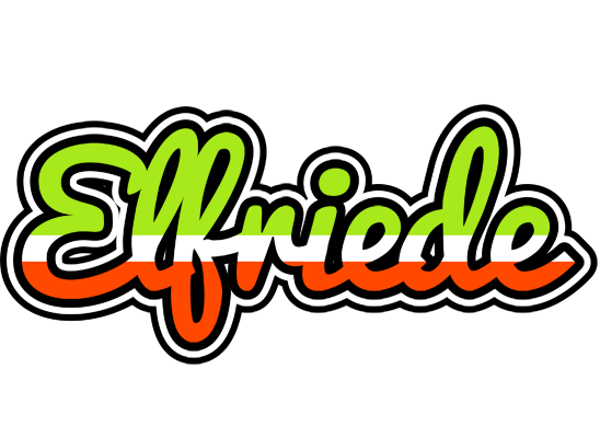 Elfriede superfun logo