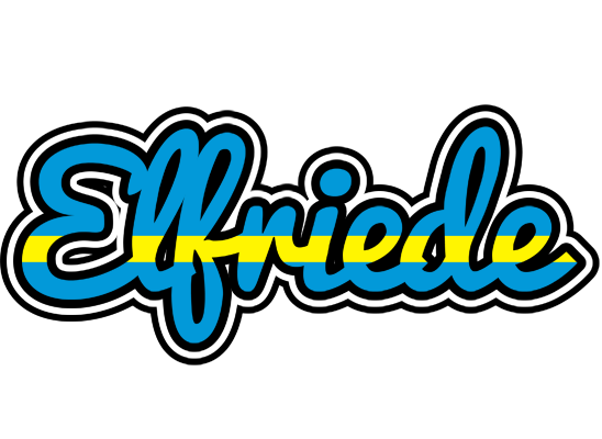 Elfriede sweden logo