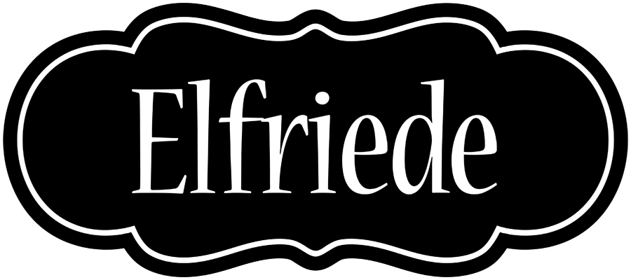 Elfriede welcome logo