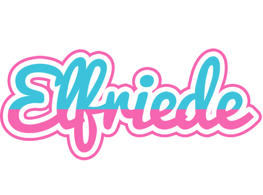 Elfriede woman logo