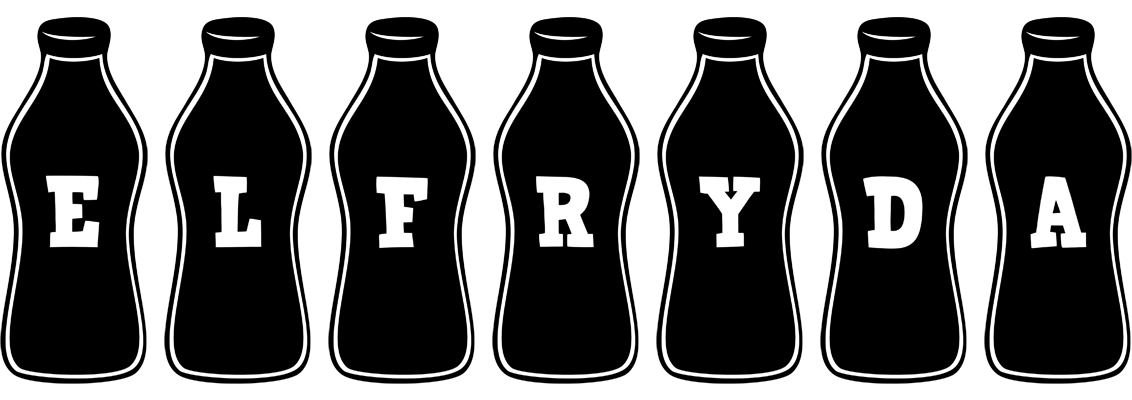 Elfryda bottle logo