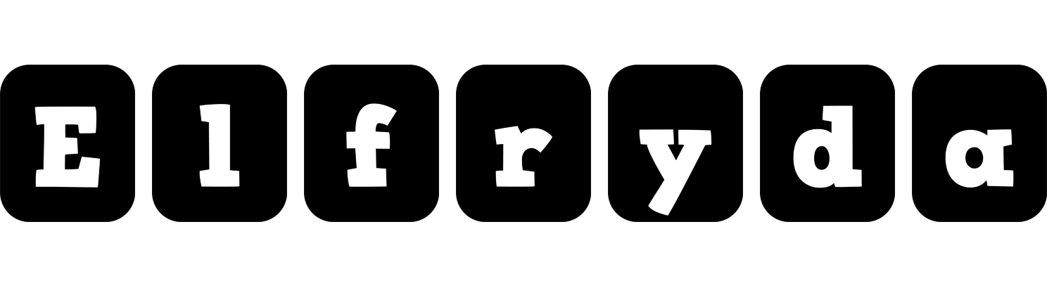 Elfryda box logo