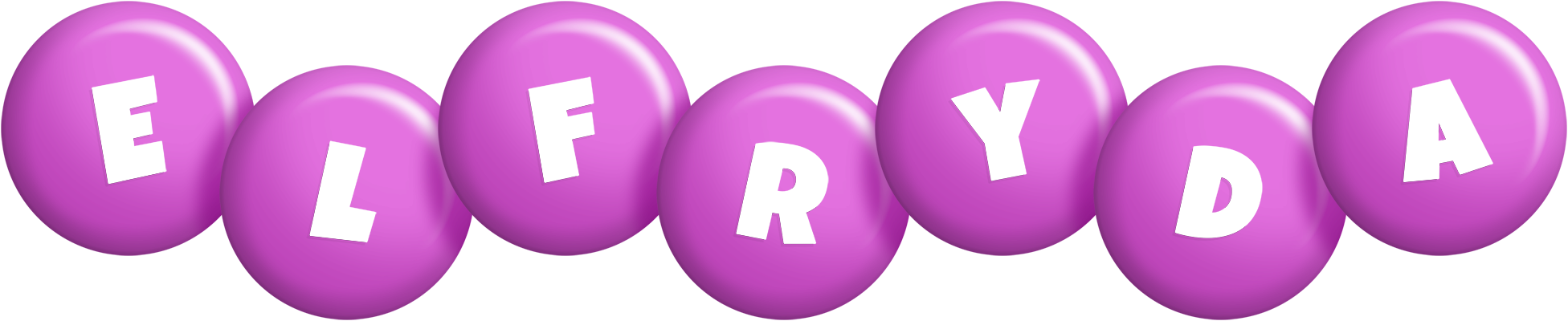 Elfryda candy-purple logo