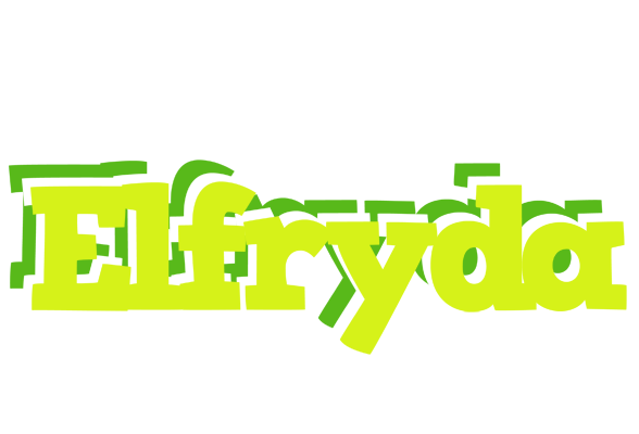 Elfryda citrus logo