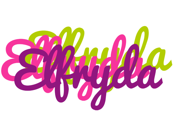 Elfryda flowers logo