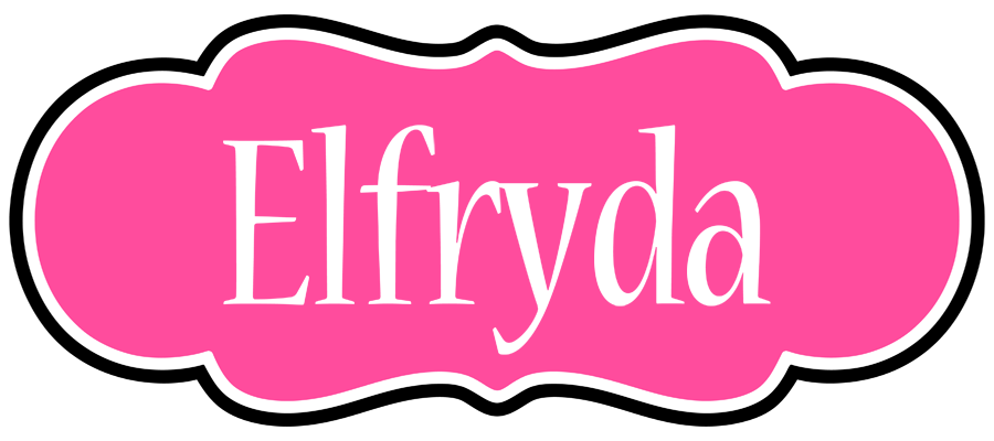 Elfryda invitation logo
