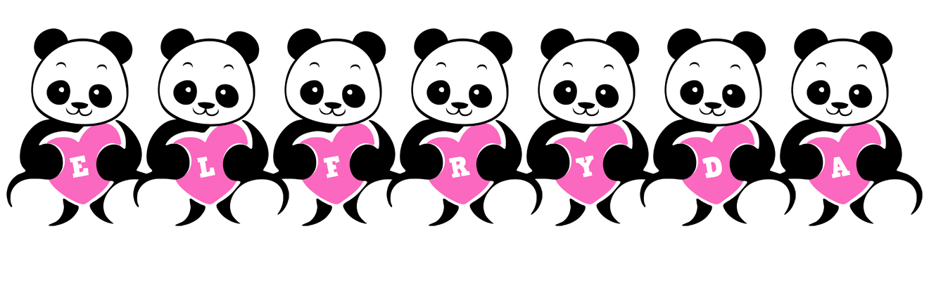 Elfryda love-panda logo