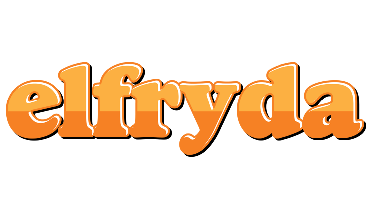 Elfryda orange logo