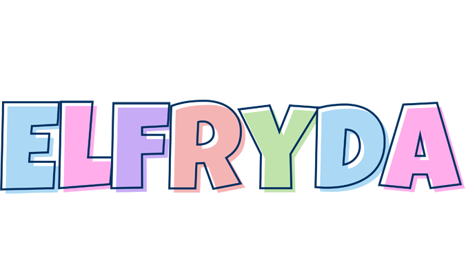 Elfryda pastel logo