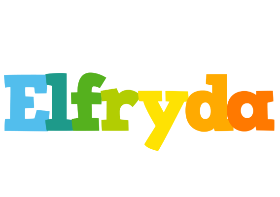 Elfryda rainbows logo