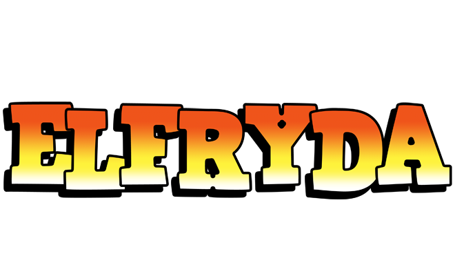 Elfryda sunset logo