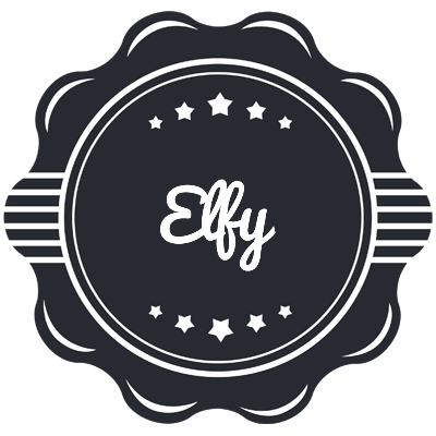 Elfy badge logo