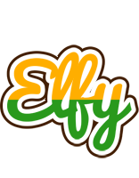 Elfy banana logo