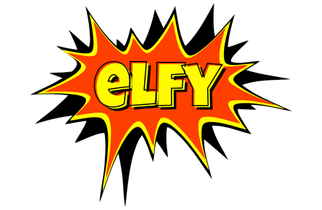 Elfy bazinga logo