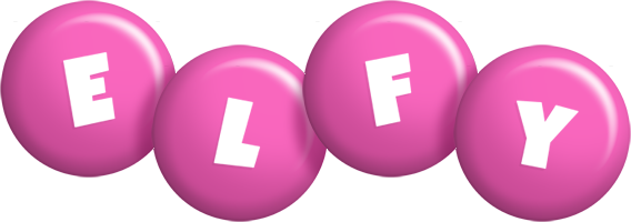 Elfy candy-pink logo