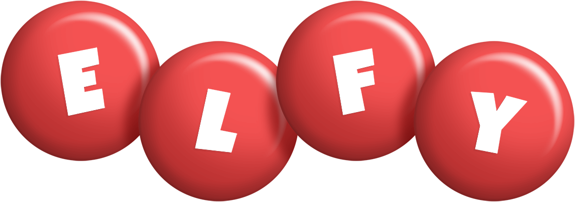 Elfy candy-red logo