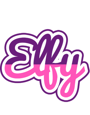 Elfy cheerful logo