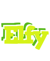 Elfy citrus logo